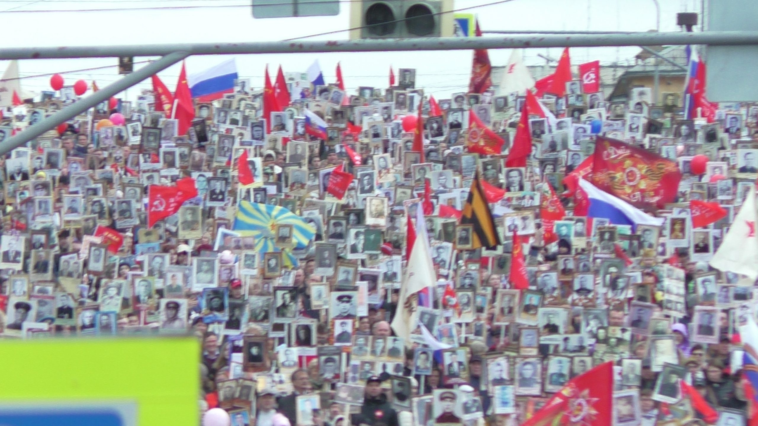 Липецк. Парад в честь 77-ой годовщины Победы в Великой Отечественной войне.